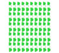 Pack of 50 Sturdy Garden Hoop Clips for Tunnel Hoop Wonderful Plant for Frame Shading Net and Greenhouse Film Clamps Clips Heavy Duty