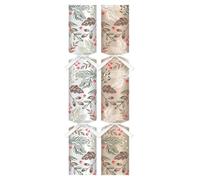 Pack of 50 White Brown Trivia Game Christmas Crackers - Eco Conscious 10" Xmas Party Wedding Venue Event New Years Eve Catering Bulk Box - Contains Paper Hats Jokes Festive Celebration