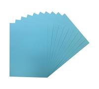 Pack of 500 A5 Light Blue Coloured Card 160gsm Sheets