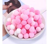Pack of 500 Colourful Mini Pompoms, 15 mm Pompom Balls, Small Pompoms, Fluffy Plush Balls, Felt Balls Decoration for Birthday and Wedding Party Decoration, Funny DIY Sewing Craft, Pink