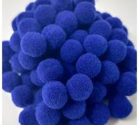 Pack of 500 Mini 10mm Arts & Craft Poms [Dark Blue]