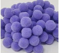 Pack of 500 Mini 10mm Arts & Craft Poms [Purple]