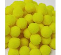 Pack of 500 Mini 10mm Arts & Craft Poms [Yellow]