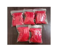 Pack Of 500 Pieces Long Cotton Wicks | Diya Batti For Pooja | Colour - Red | Length - 3 Inches(Yuktha Eternals).
