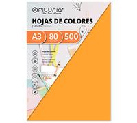 Pack of 500 Sheets Light Orange Size A3 80g