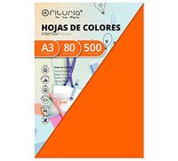 Pack of 500 Sheets Orange Size A3 80g