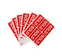Pack of 504 Sold Self Adhesive Labels 25x50mm