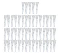 Pack Of 50pcs Exquisite Rose Flower Wrapping Bags Bouquet Packaging Bag Floral Wrappers For Special Celebrations Suitable For Weddings