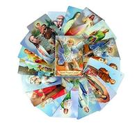 Pack of 54 Assorted Holy Cards with Catholic Saints and Prayers | Believers Corner
