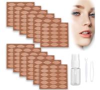 Pack of 576 Slip-on Eyelids Premium Stripes Invisible - Eyelid Tightening Strips for Radiant Eyes - Lifting without Surgery, Skin-Friendly, Natural - 25 x 4 mm Sizes L