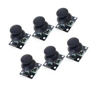 Pack of 6/12 2 Axis Analog Joystick Modules 2 Axis Joystick Module with Push Button for Robot Engineering Projects