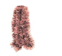 Pack of 6 2m Christmas Chunky Tinsel - Copper