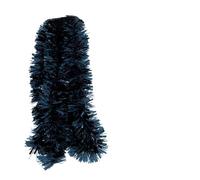 Pack of 6 2m Christmas Chunky Tinsel - Navy Blue