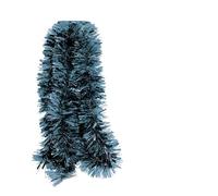 Pack of 6 2m Christmas Chunky Tinsel - Pale Blue
