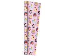 Pack Of 6 2M Disney Princess Gift Wrap Rolls
