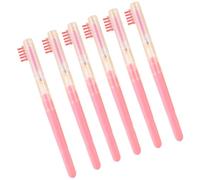 Pack Of 6 3 In 1 Eyelashes Combs With Curling Separating And Setting Functions For Effortless Volumes And Definition Curling Combing Setting Brush