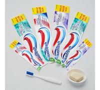 Pack of 6 Aquafresh Toothpaste Bundle: Includes Active Fresh, Active White and Triple Protection Toothpaste (100ml Each) Complete Oral Care for The Whole Family