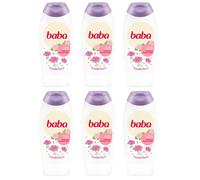 (Pack of 6) BABA Shower Gel Fairy Garden - Elderberry & Rose Water Scent Hungarian 6 x 400 ml - (Pack of 6) BABA Shower Gel Fairy Garden - Elderberry & Rose Water Fragrance Original Hungarian 6 x 400