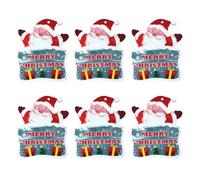 Pack Of 6 Bags Stylish Plastics Bag For Holiday Present Wrapping Present Bags Family Gathering Supplies