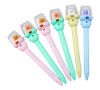 Pack of 6 Basketball Themed Calculator Highlighters with Random Chromaticity Fun Design for School Writing and Gifts Fun Design Pen