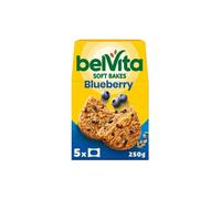 (Pack Of 6) Belvita Breakfast Soft Bakes Blueberry Pck x5 250g