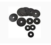 Pack of 6 Black Stainless Steel Penny Washers M3 M4 M5 M6 M8 M10 Blackened Metal Washer (M4 x 12mm)