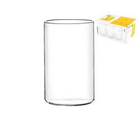 Pack of 6 borosilicate glasses by Fusion drink brand