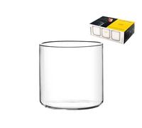 Pack of 6 borosilicate multipurpose glasses by Fusion Wine brand