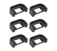 Pack of 6 Camera Lens Protector Rubber Eyepiece for Canon EF Eyecup Replacement Viewfinder Protector for EOS 300D 350D 400D 450D 500D 550D 600D 1000D 1100D 700D 100D Rebel XT XSi T2i T3 T3i T5i SL1