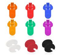 Pack of 6 Can Openers, Bottle Openers, 6 Pieces Can Sealer, Dust Cap, Airtight Cap, Suitable for Beer, Cola, Drinks, Freshness, Nails Protect