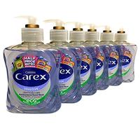 Pack of 6 Carex Sensitive Dermacare Antibacterial Handwash eco refill system 250ml
