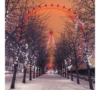 Pack of 6 Charity Christmas Cards (MED-CHMT0081) - London Eye - 6 Cards of 1 Design From Medici