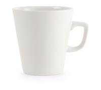 Churchill Plain Whiteware Cafe Latte Mugs 440ml (Pack of 6)