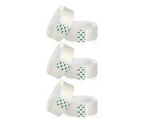 Pack of 6 Clear Mini cellotapes refills Rolls, cellotape 18mm x 18m,