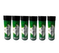 Pack of 6 Colour Ring Pull Smoke Grenades with Ideal for Paintball Weddings Photoshoots & Special Effects (6 Green)