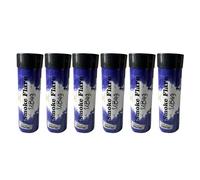 Pack of 6 Colour Ring Pull Smoke Grenades with Ideal for Paintball Weddings Photoshoots & Special Effects (6 Blue)