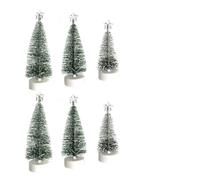 Pack of 6 Creative Desktop LED Christmas Trees LED Christmas Tree Decoration Bring Holiday Spirits to Any Room or Event Christmas Tree for Desk