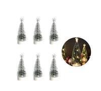 Pack Of 6 Creative Desktop LED Christmas Trees LED Tree Decoration Bring Holiday Spirits To Any Room Or Event Indoor Decoration