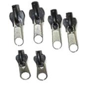 Pack of 6 Dark Universal Instant Fix Zipper Repair Kit Replacement Zip Slider Teeth Zips Deft Design Sewing Accessories
