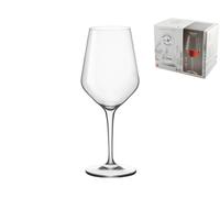 Pack Of 6 Electra Medium Glass Goblets 44 Cl Transparent Bormioli Rocco