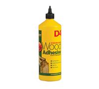 Pack of 6 Everbuild 1Ltr D4 Wood Adhesive Solvent Free Industrial Grade Hybrid Resin