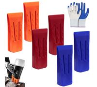 Pack of 6 Felling Wedge 6 Inches, Felling Wedge, ABS Impact-Resistant, Plastic Forestry Wedge, Plastic Forestry Wedge, Controlled Felling Wedge of Trees
