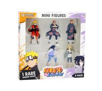 Pack of 6 Figures - BANDAI - Naruto Shippuden - PMN2060 - 7cm