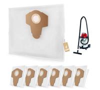 Pack of 6 for Einhell TC-VC 1930 SA/SAC Dust Bags for Einhell TC-VC 2230 SA/SAC Vacuum Cleaner Bags Replacement Vacuum Cleaner Accessories (30 L Capacity)