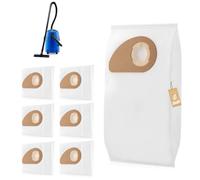 Pack of 6 for Nilfisk Buddy II 12/18/12L/18L INOX Vacuum Cleaner Bags Replacement Vacuum Cleaner Accessories