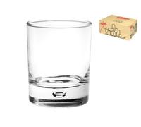 Pack Of 6 Glass Cups Centra Acq25 42555 L Pasabahce