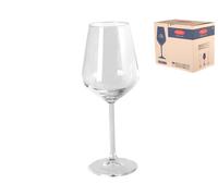 Pack Of 6 Glass Goblets Brand Pasabahce Model Allegra 34.5 Cl