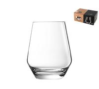 Pack Of 6 Glass Tumblers Lima Cl 38 Tall Transparent ARC