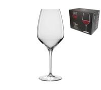 Pack of 6 Glasses in Glass Atelier Cabernet 70 C314 Transparent Bormioli Luigi