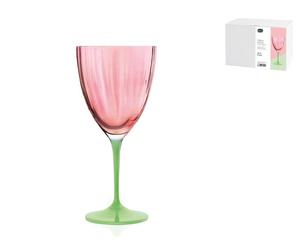 Pack of 6 glasses model Kate Optical Water by the brand Bohemia of 40 cl